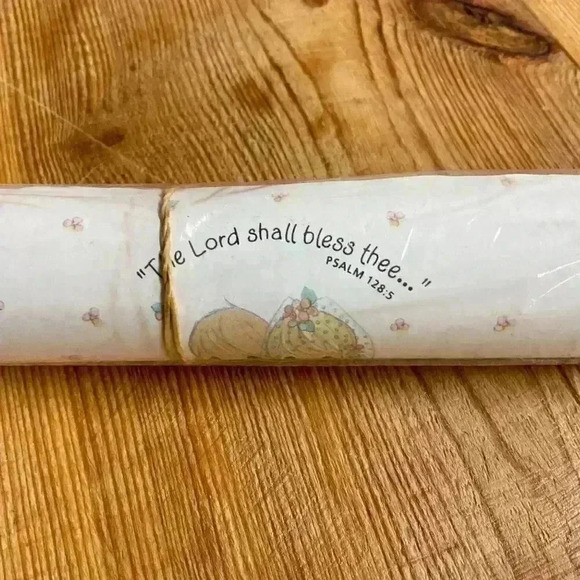 Hallmark Precious Moments Christian Wedding Bride & Groom Wrapping Paper 15’ - Picture 5 of 5